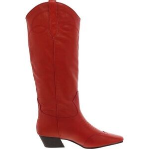 Steve Madden Red Heeled Boots